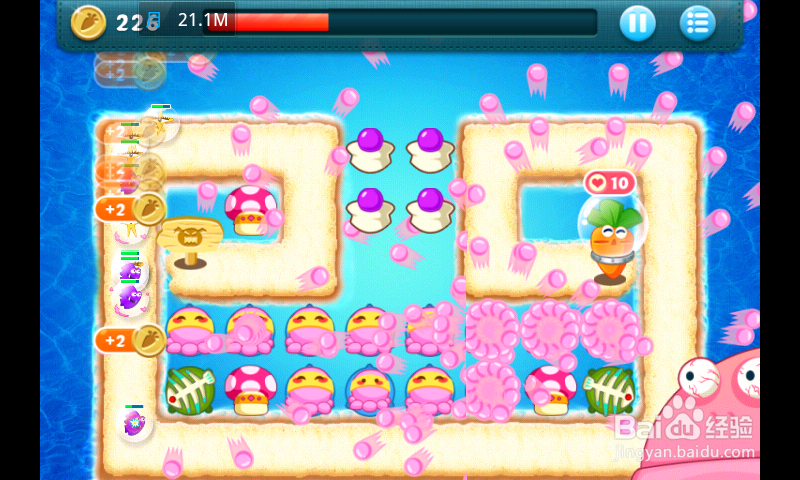 保卫萝卜深海主题第十关过法