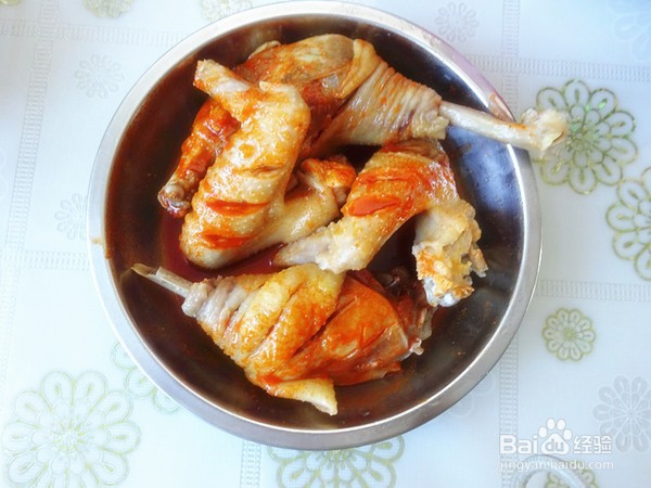 如何制作烤鸡腿