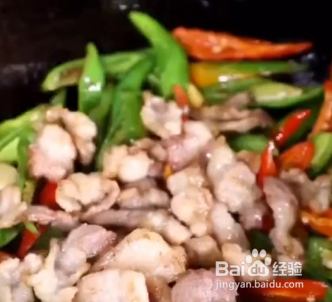 辣椒炒肉(家常菜）