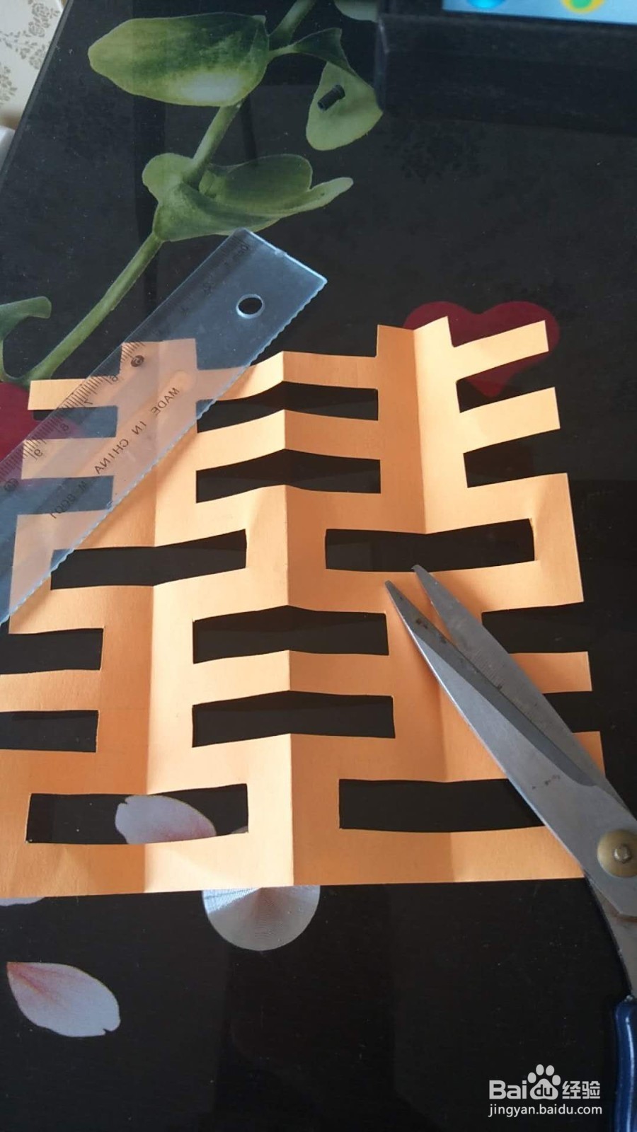 双喜字是这样剪出来的