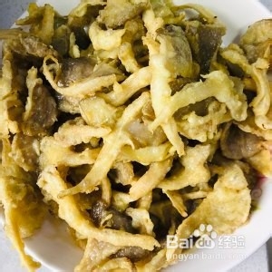 怎么做椒盐蘑菇