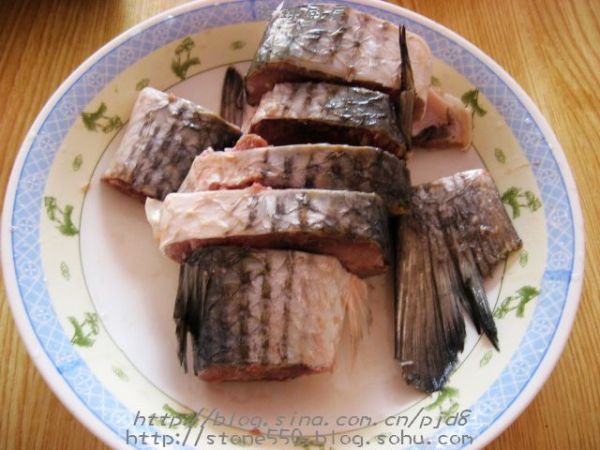 八宝豆豉炖梭鱼