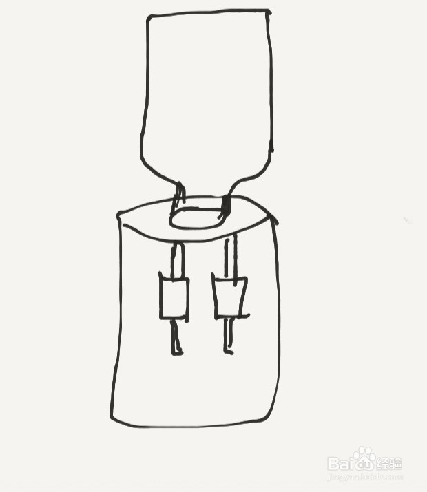 涂鸦系列之如何画家用饮水机