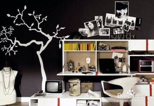 手绘背景墙 创意墙面居室美学