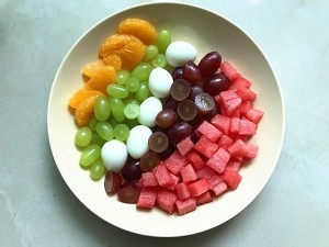 杂粮水果沙拉的做法