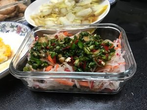 食补养生凉拌萝卜丝