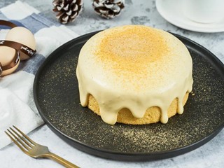 豆乳爆浆蛋糕怎么做