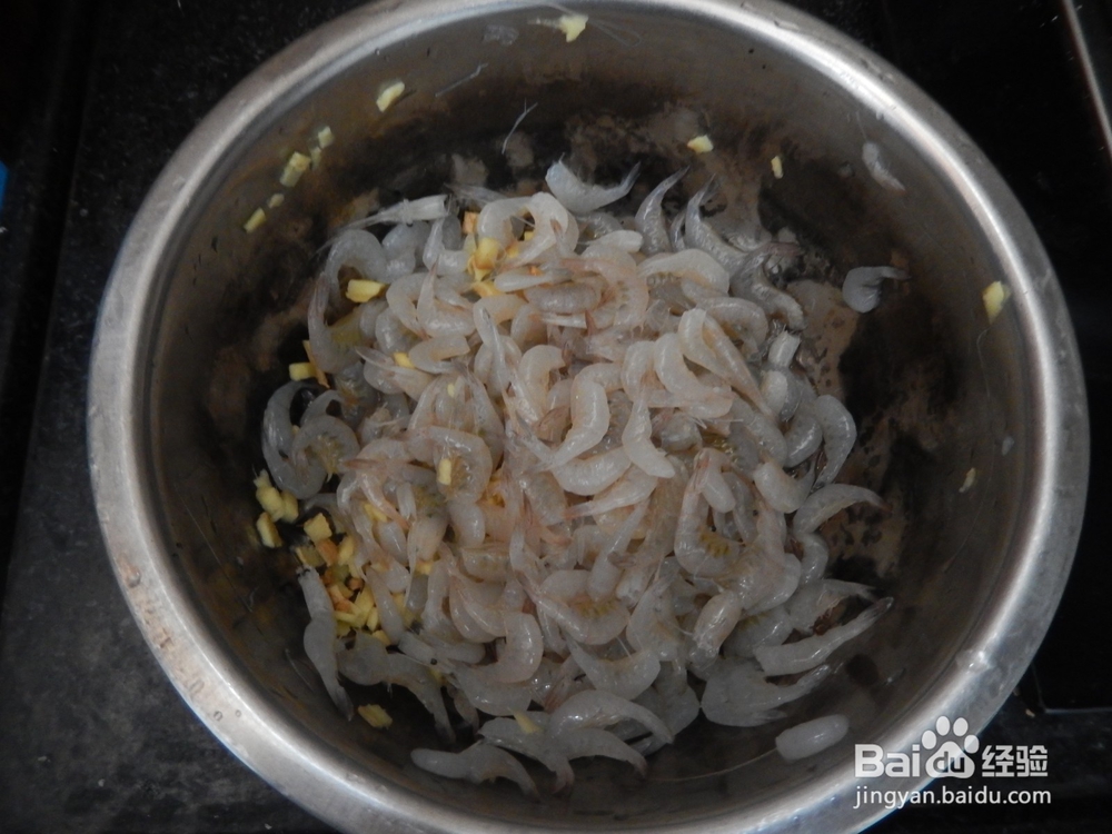 怎么韭菜炒白米虾？