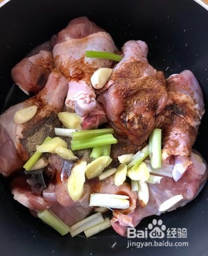 烤孜然香鸡腿的做法