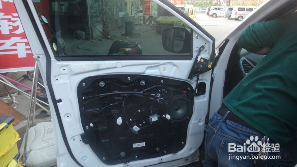 新胜达I45格锐全景影像安装全景行车记录仪全景