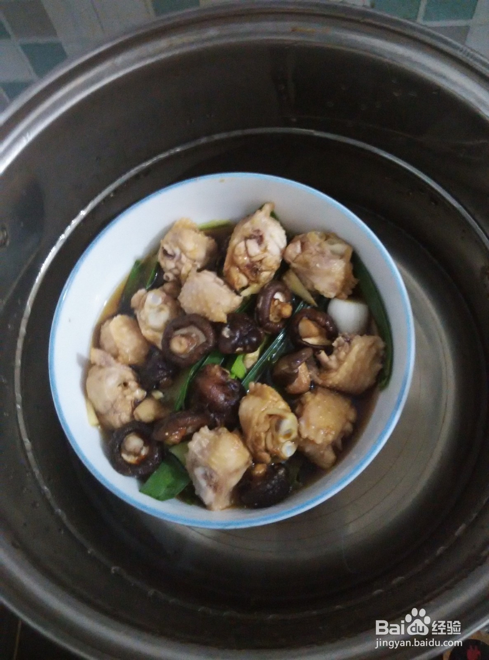 香菇蒸鸡块的做法
