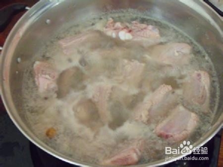 杏鲍菇红烧排骨