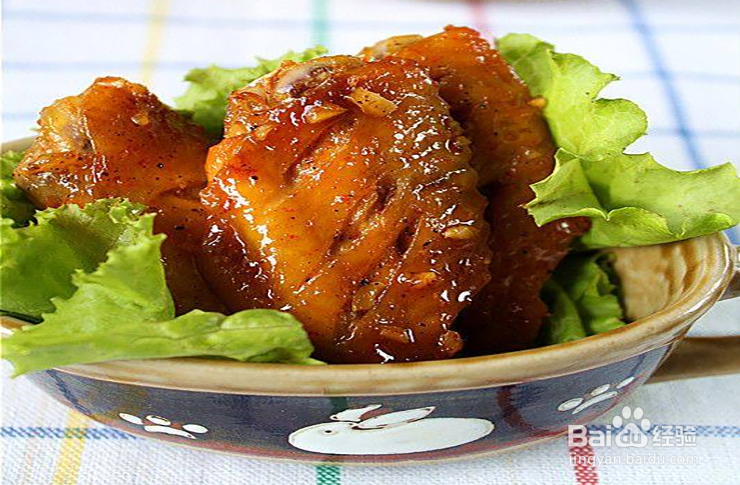 橙汁烤翅的做法