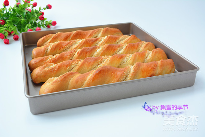 椰蓉面包棒的做法