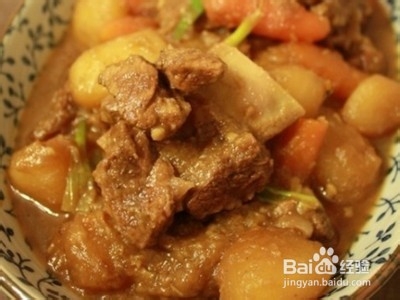 韩式炖牛肋骨的做法