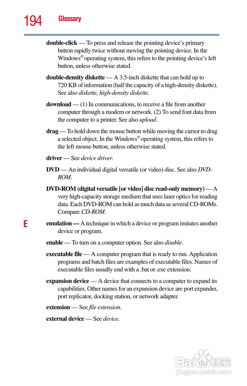 东芝NB200笔记本电脑使用说明书:[20]
