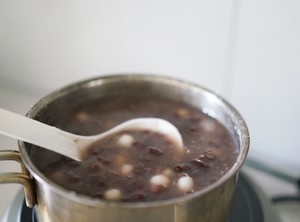 桂花赤豆糊的做法