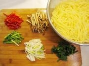 教你做土豆丝炒豆腐干