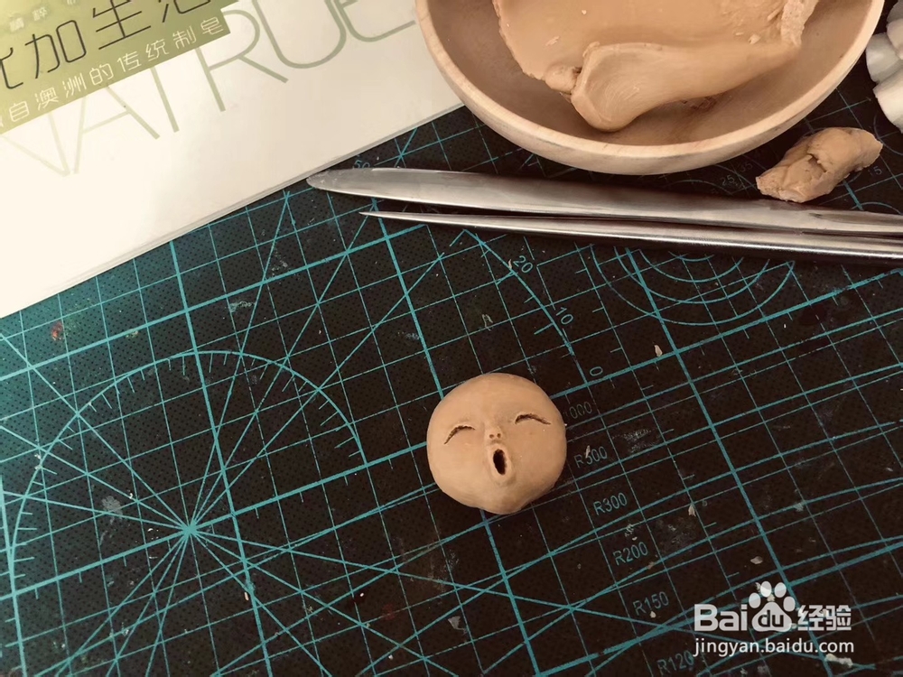 手工雕塑油泥DIY教程分享,简单制作可爱雕塑!