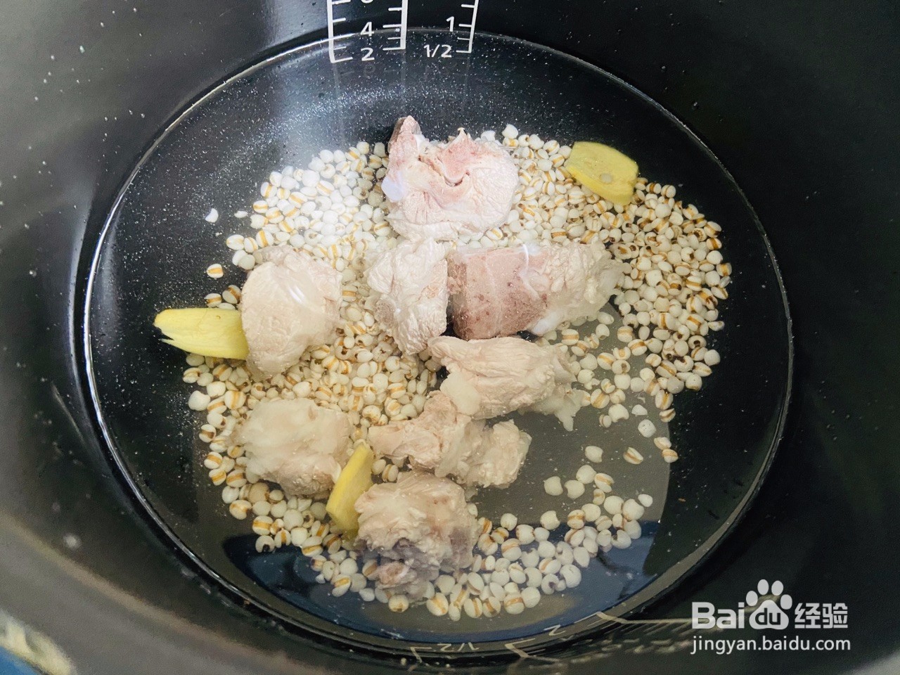 冬瓜薏米排骨汤的做法