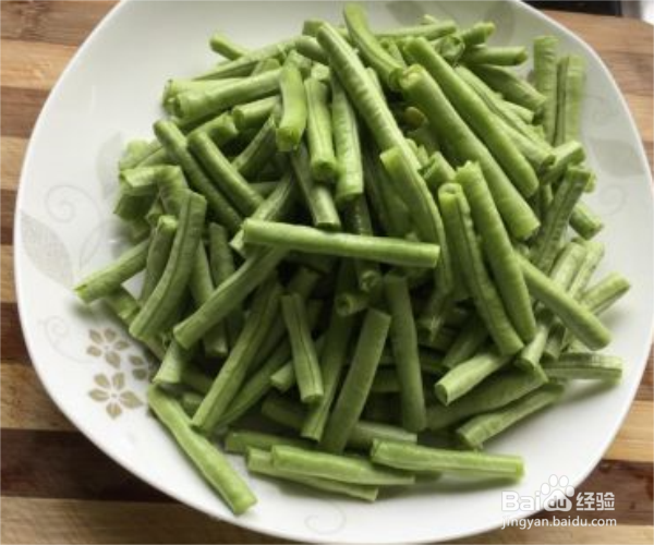 快速凉拌菜——虾皮拌豇豆