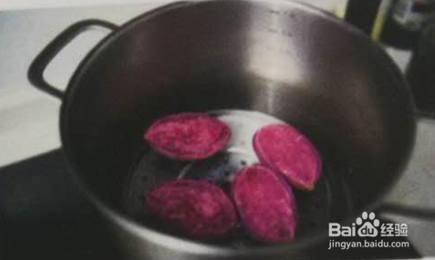 如何制作苹果紫薯船?