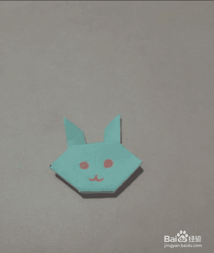 <b>一学就会的简单折纸之可爱的小兔子教程</b>