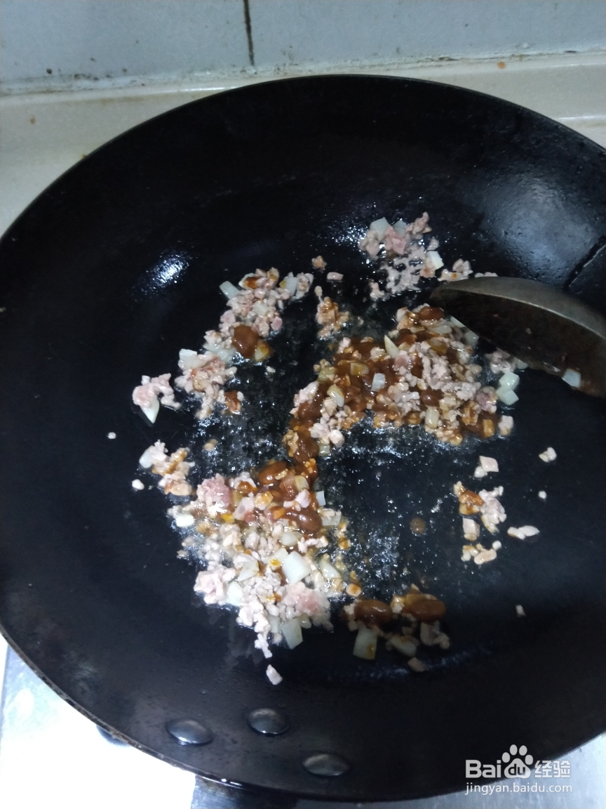 美味挡不住的肉末粉条