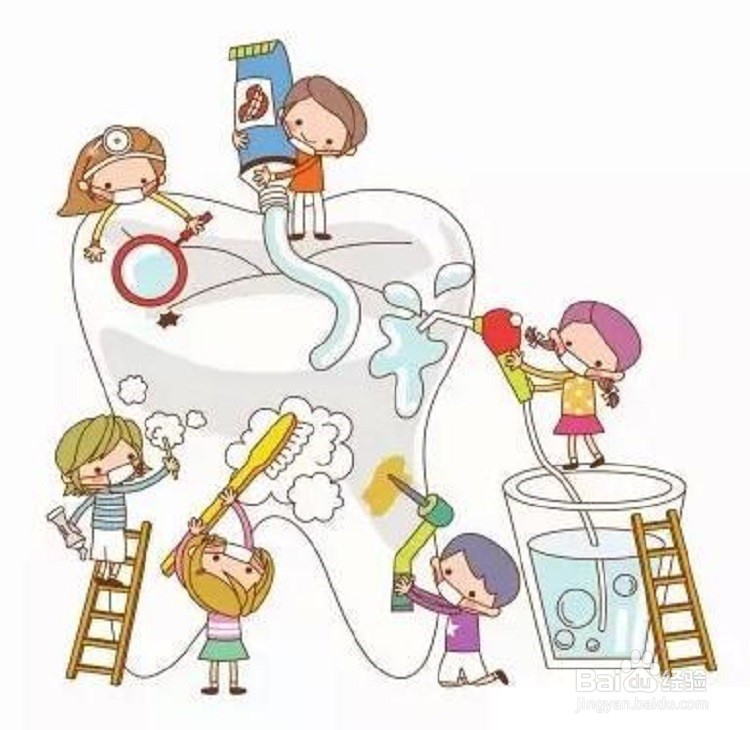 怎样让宝贝拥有洁白健康的牙齿