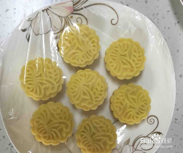 莲蓉绿豆糕的做法
