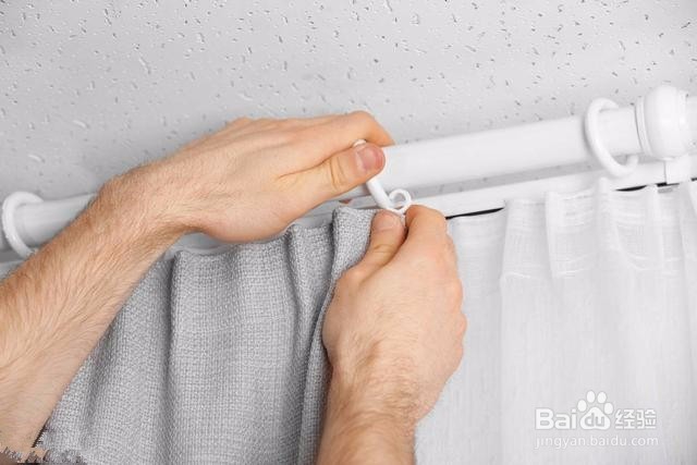 窗帘轨道安装方法