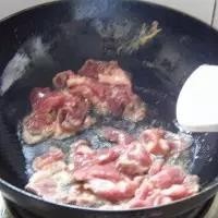 香菇茭白炒肉片