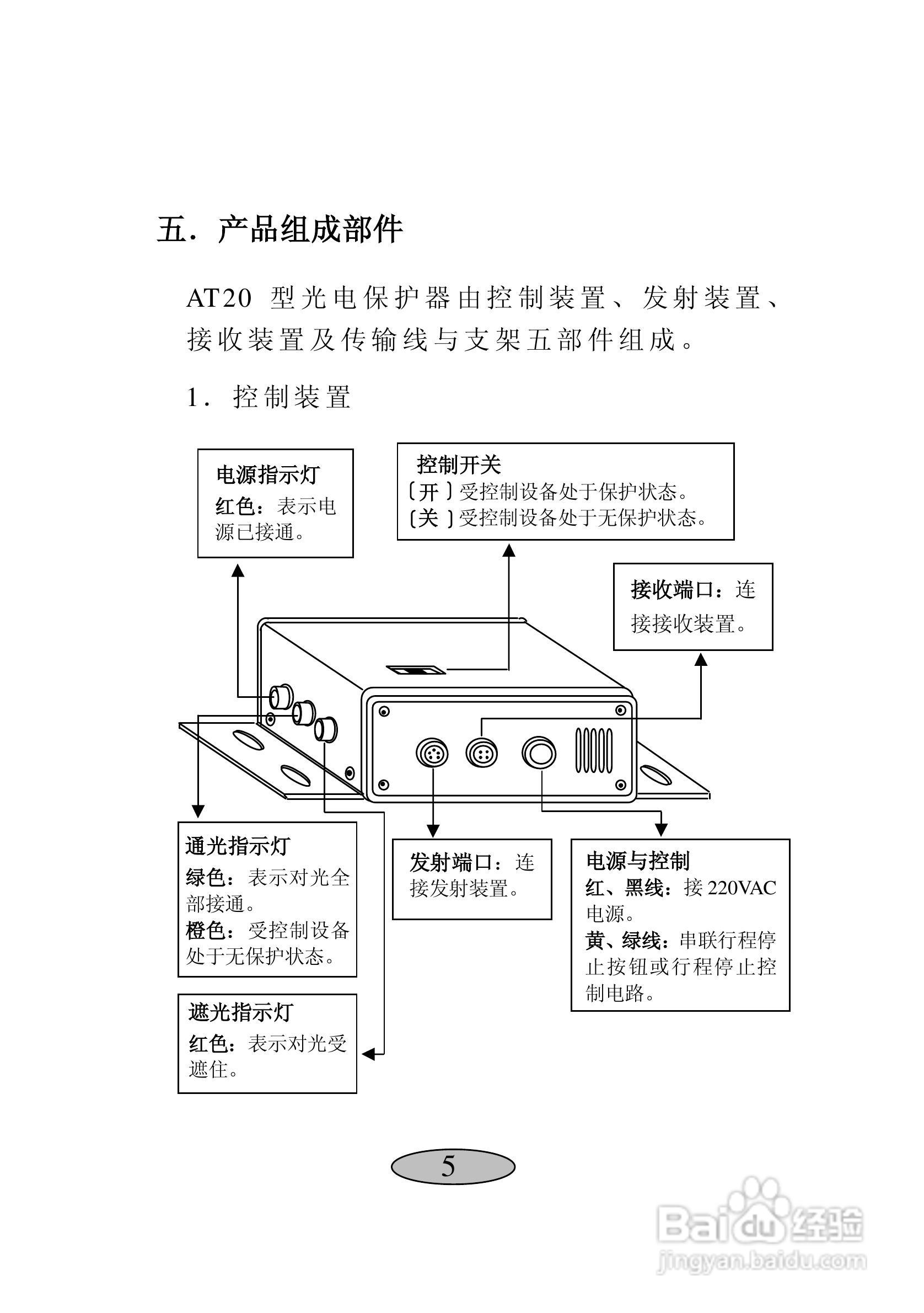 AT20型光电保护器使用说明书:[1]