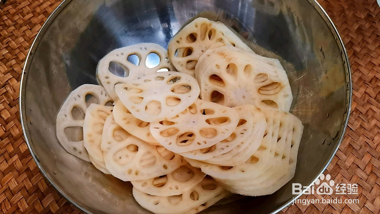 炸藕盒的做法