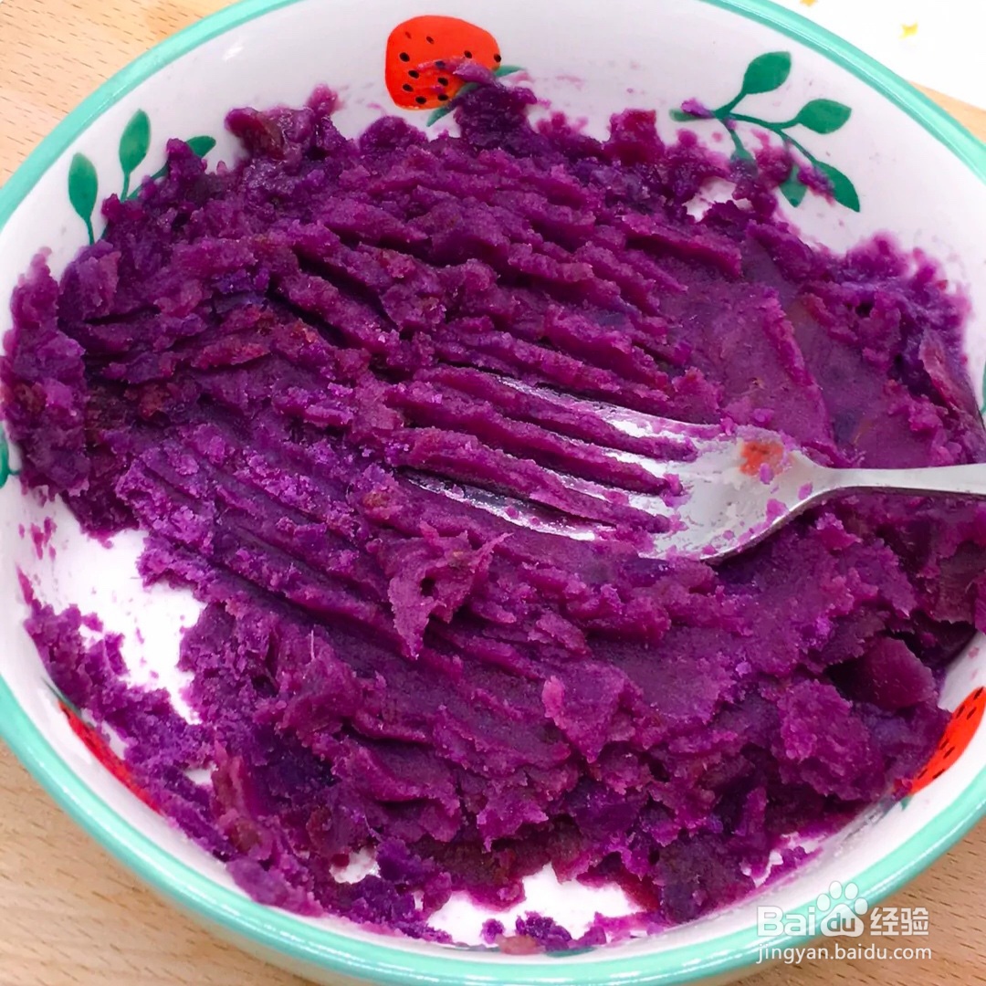 宝宝版紫薯奶香卷怎么做？