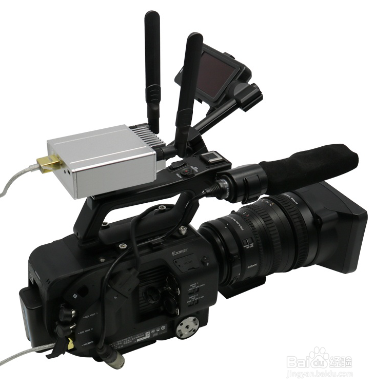 如何为转动游戏摄影棚架设无线摄像头并进行录制