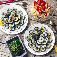 韩国素食紫菜包饭