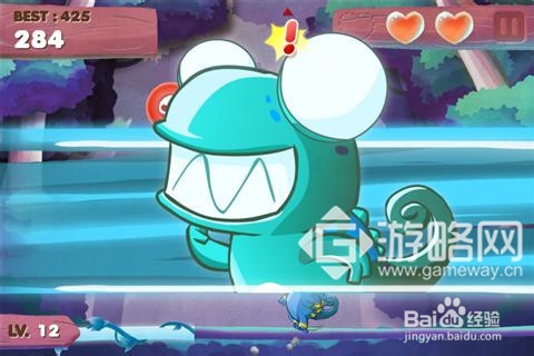 变色龙吃糖果游戏评测：萌死你不偿命
