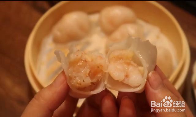 家庭自制薄皮虾饺