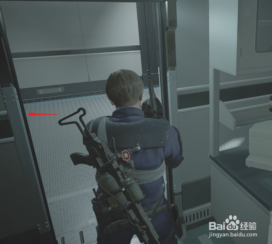 生化2重制版里昂里关攻略70:返回东区大堂