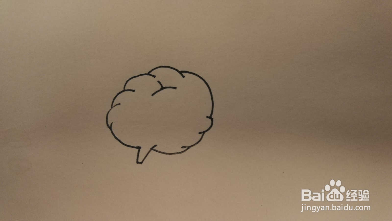 #经验分享官#大脑的简笔画