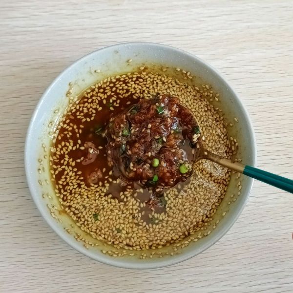 蒜蓉咖喱小凉面