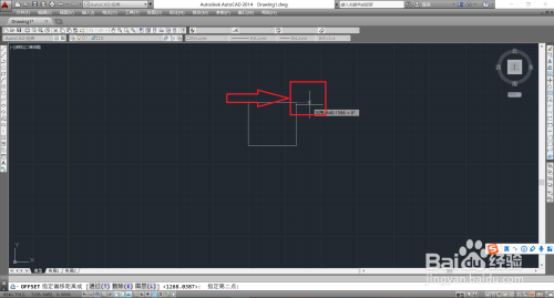 CAD如何使用偏移制作多个图形?