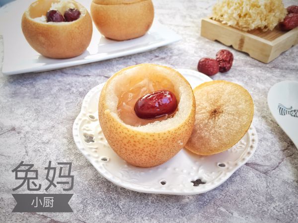 冰糖银耳窝雪梨