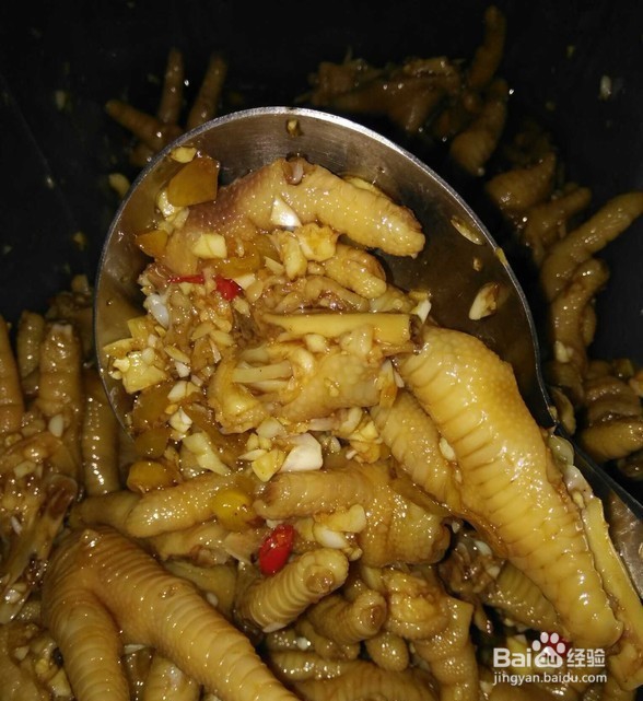 凉拌鸡爪的做法