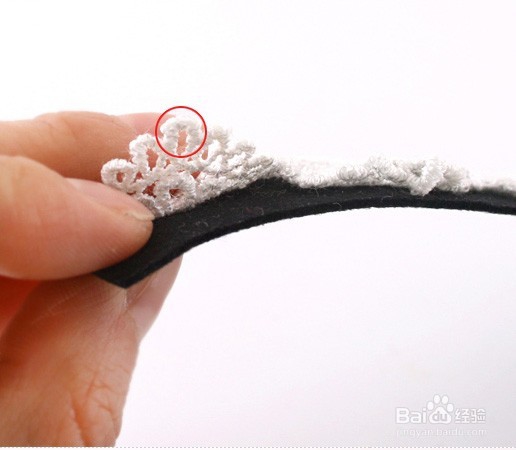 教你做蕾丝皇冠发卡