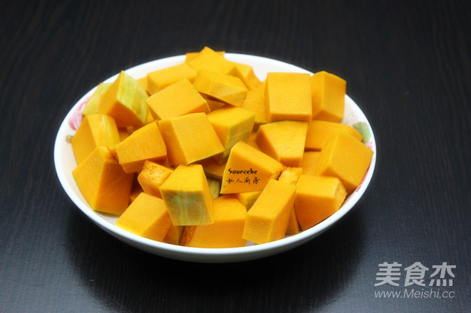 虾米剁椒蒸南瓜