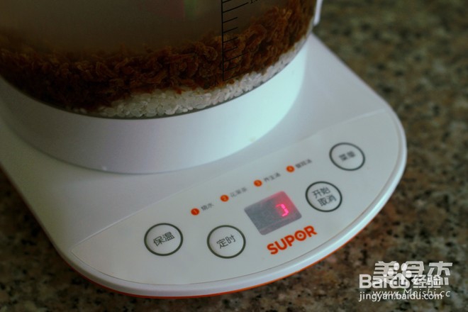 美味的金钩海米粥