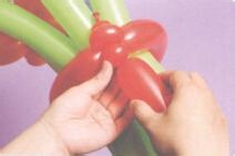 魔法气球造型系列之小花盆