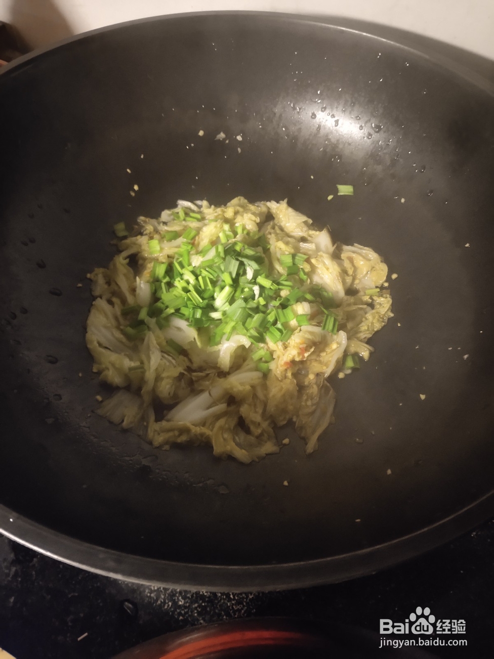 娃娃菜炒龙须